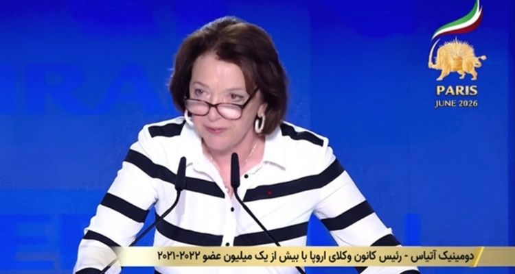 گردهمایی جهانی ایران آزاد در پاریس ـ ۳۰ خرداد ۱۴۰۵ ـ سخنرانی دومینیک آتیاس