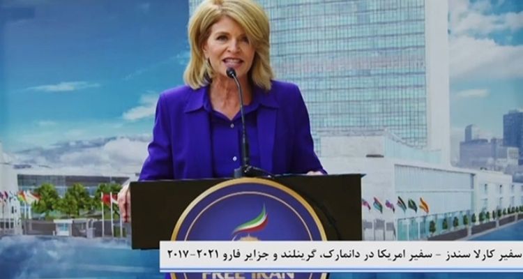 کارلا سندز: هیچ توافقی با تهران  نباید به قیمت آرمان‌های دموکراتیک مردم ایران تمام شود