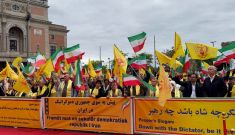 گزارشی از تظاهرات ایرانیان در استکهلم در گرامیداشت شهیدان قیام ۱۴۰۱ با شعار نه به اعدام