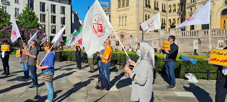 تظاهرات نروژ تحریم انتخابات-2