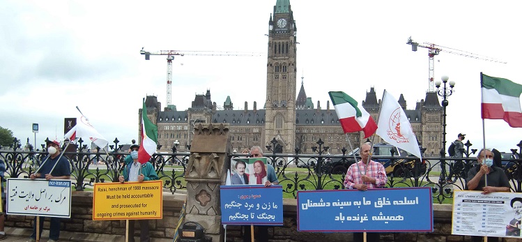 کانادا تظاهرات علیه رییسی-4