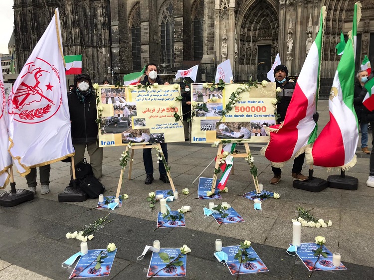 تظاهرات ایرانیان در کلن-3