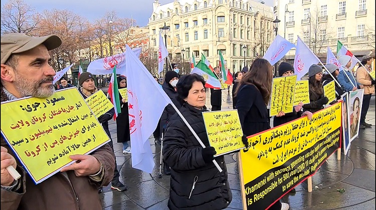 تظاهرات هواداران مجاهدین در اسلو1