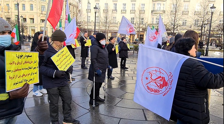 تظاهرات هواداران مجاهدین در اسلو2