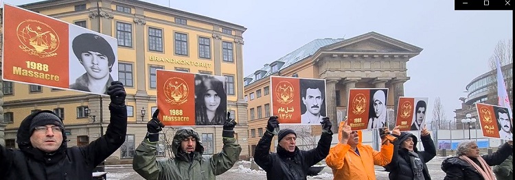 تظاهرات علیه دژخیم حمیدنوری در سوید-5